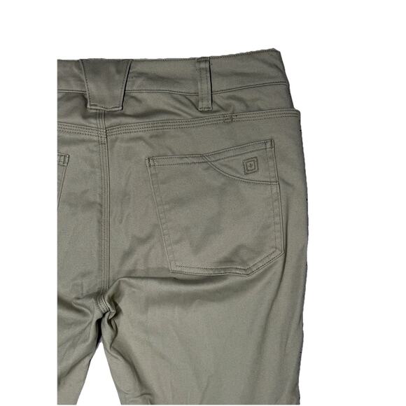 511 Tactical Wildcat Pants Women's Size 8 Long Khaki Zip Ankle Utility Stretch - Picture 3 of 10